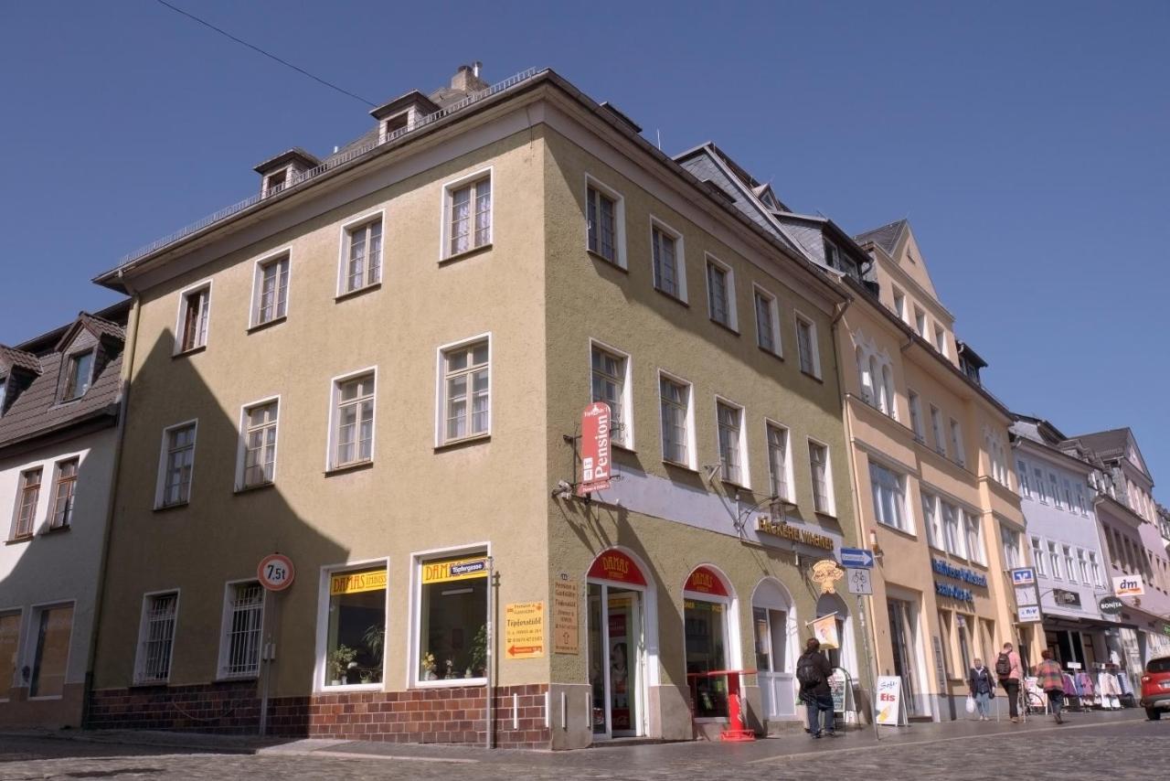 Saalfeld Saale Pension & Ferienwohnungen Toepferstueb'L מראה חיצוני תמונה